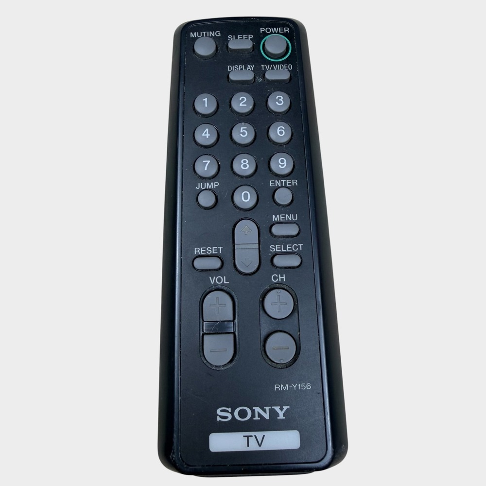 Sony RM-Y156 TV Remote Control Black OEM Replacement Controller